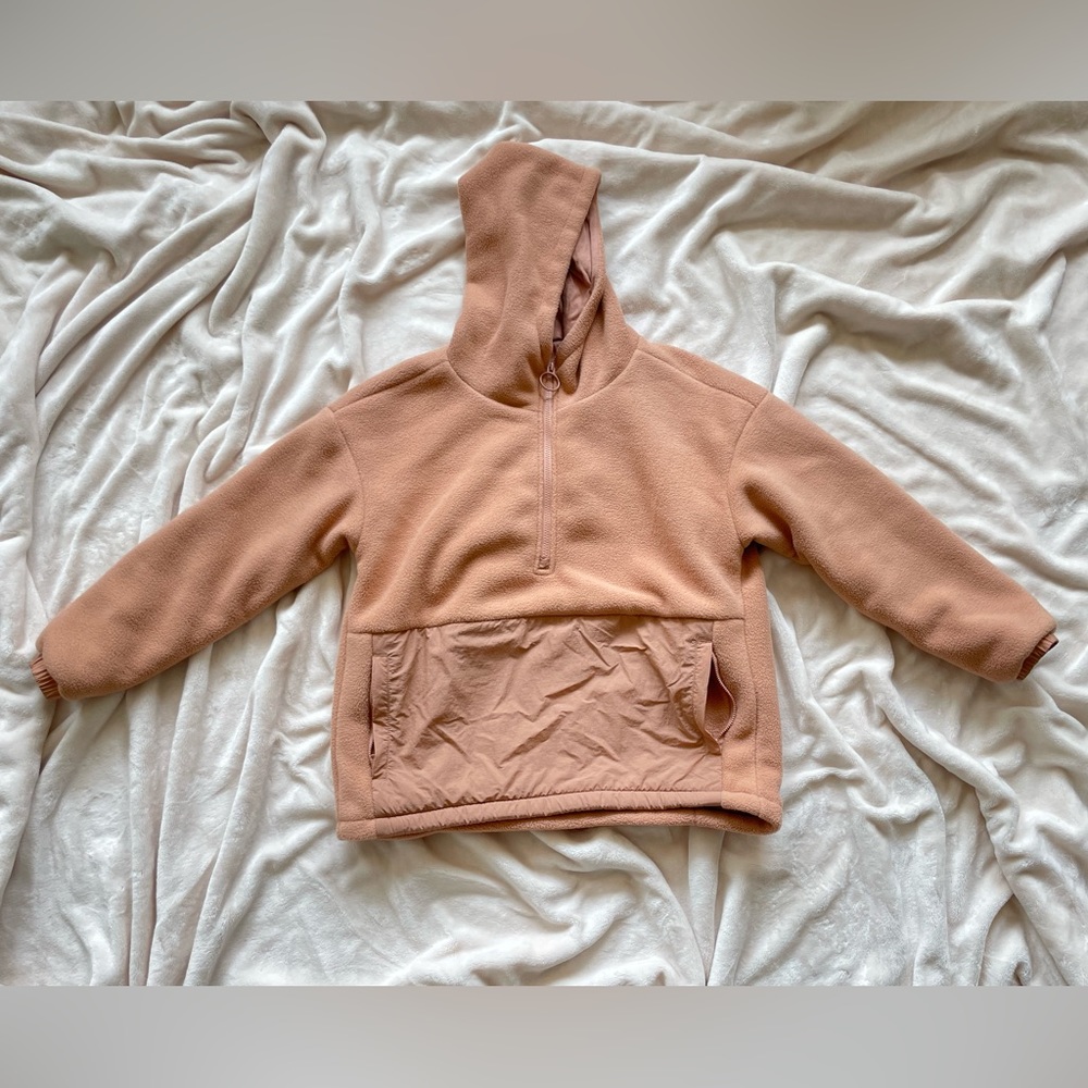 Oversized Fabletics half zip hoodie